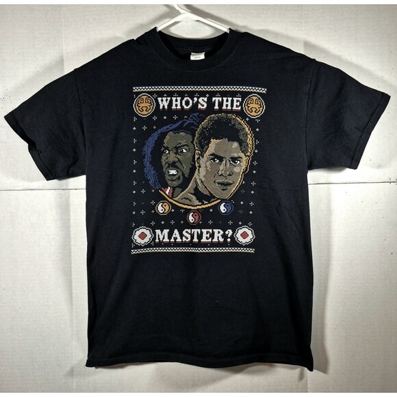 WHOSE THE MASTER COD HOLIDAY SWEATER T-ShirtWHOSE THE MASTER Size M 159 - Picture 1 of 7